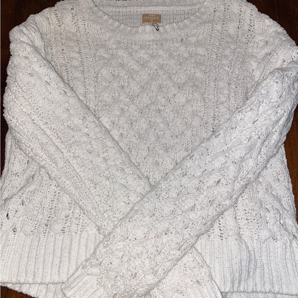 A thick sweater